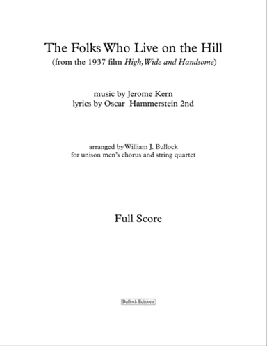 The Folks Who Live On The Hill