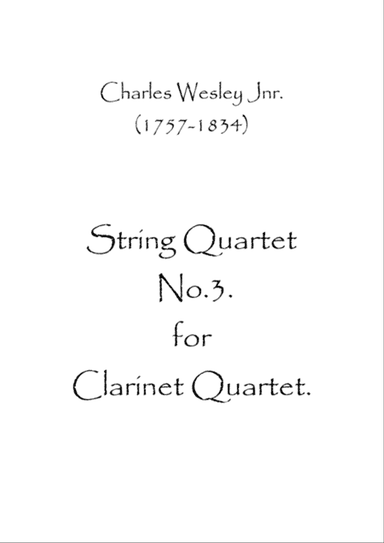 String Quartet No.3