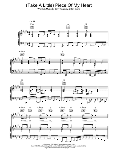 (Take A Little) Piece Of My Heart