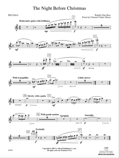 The Night Before Christmas: Piccolo