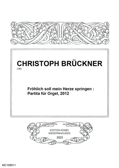 Fröhlich soll mein Herze springen