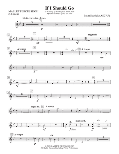 If I Should Go: Mallets