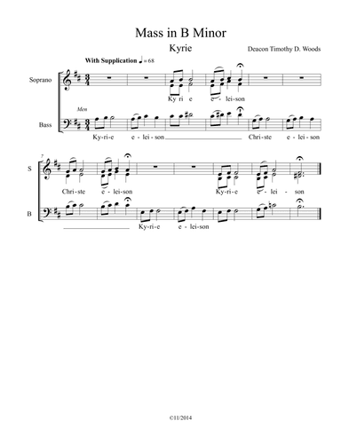 Mass in B Minor-Kyrie