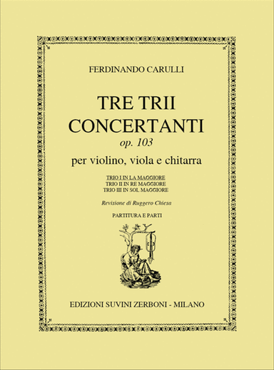 Trio Concertante Op. 103 N. 1
