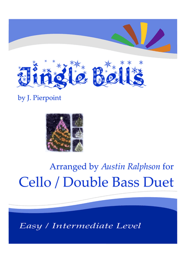 Jingle Bells - cello duet (easy / intermediate level)