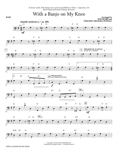 With A Banjo On My Knee - String Bass