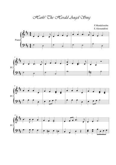 Hark! The herald angel sing