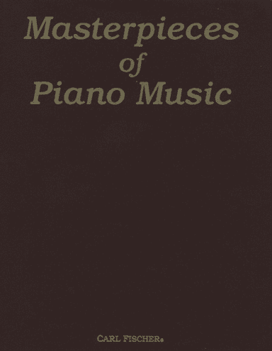 Masterpieces of Piano Music
