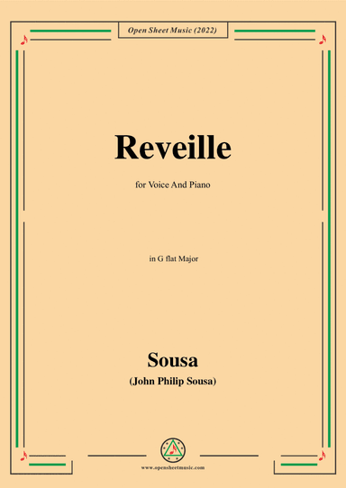Sousa-Reveille,in G flat Major