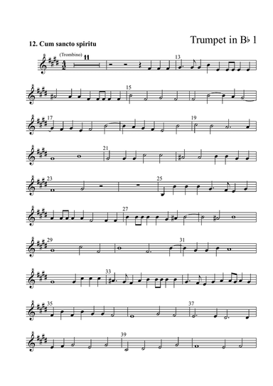 A. Vivaldi - 'Cum sancto spiritu', XII mvt. from 'Gloria in D major', RV 589