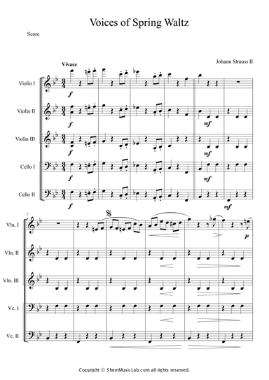Voice of Spring Waltz