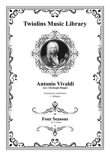 Four Seasons, Concerto No. 3 – L'autunno (Autumn)