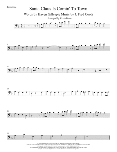 Santa Claus Is Comin' To Town