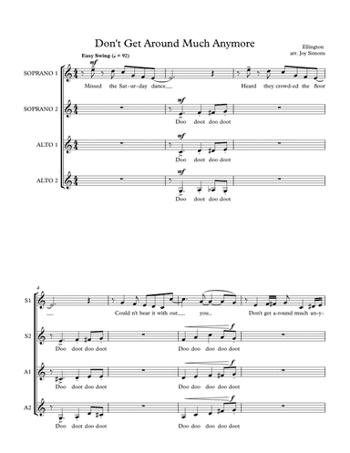 Don't Get Around Much Anymore