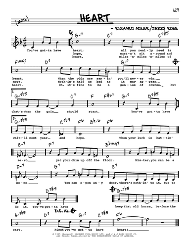 Heart (High Voice) (from Damn Yankees)