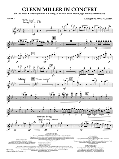 Glenn Miller In Concert (arr. Paul Murtha) - Flute 2