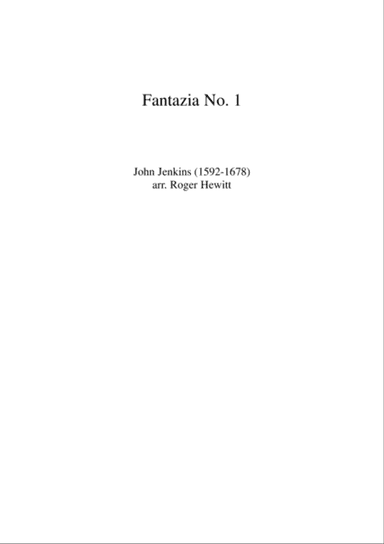 Jenkins - Fantazia No. 1