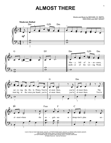 Almost There (feat. Amy Grant)