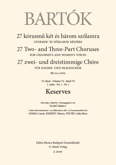 Keserves (Lament)