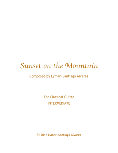 Sunset on the Mountain