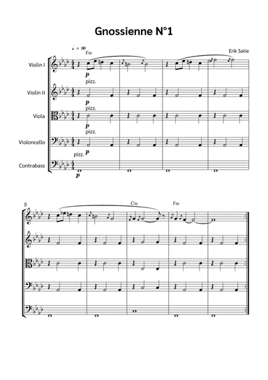 Gnossienne N°1
