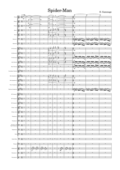 Spiderman (film - Incidental Music)