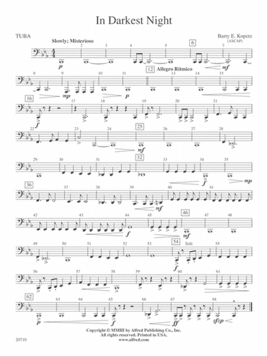 In Darkest Night: Tuba