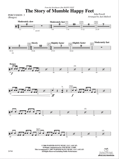 The Story of Mumble Happy Feet: 3rd Percussion