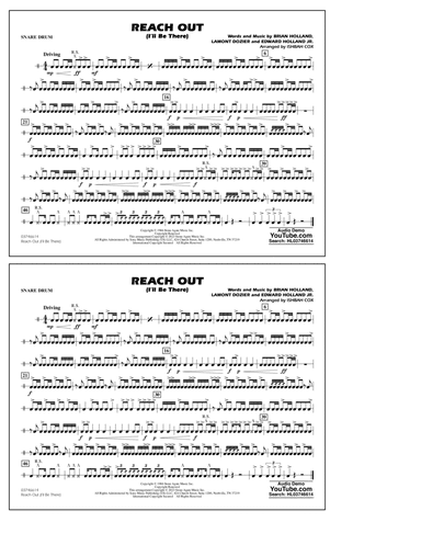 Reach Out (I'll Be There) (arr. Cox) - Snare Drum