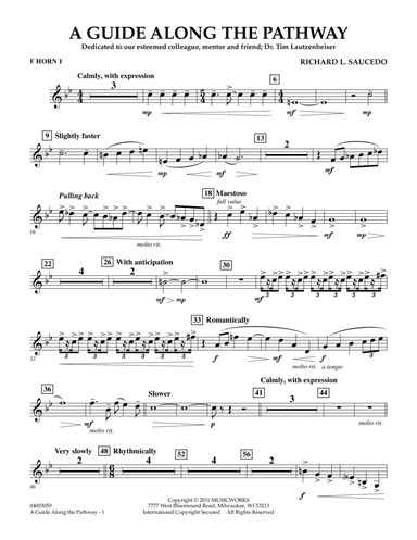 A Guide Along The Pathway - F Horn 1