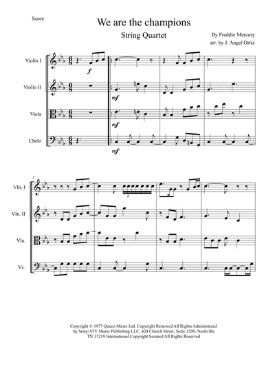 We Are The Champions