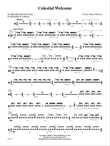Celestial Welcome: Snare Drum
