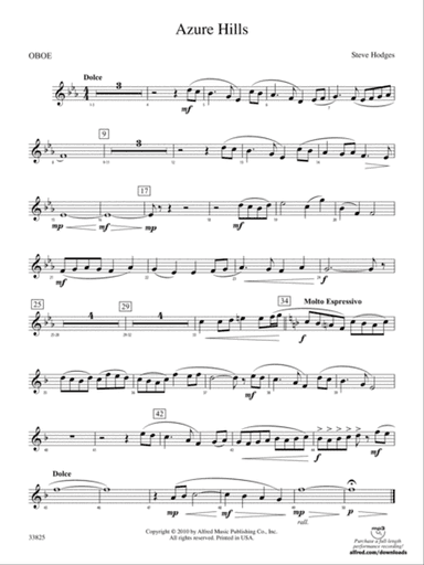 Azure Hills: Oboe