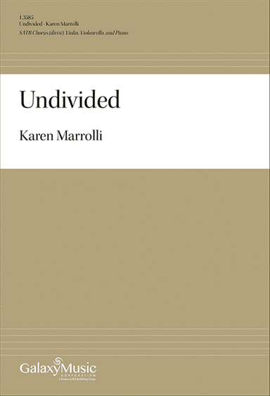 Undivided (Choral Score)