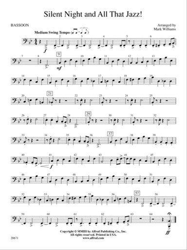Silent Night & All That Jazz!: Bassoon