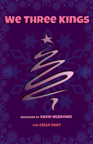 We Three Kings, Jazz style, for Cello Duet