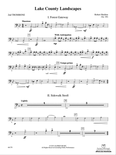 Lake County Landscapes: 2nd Trombone