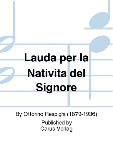 Lauda per la Nativita del Signore