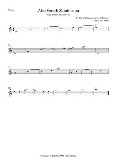 Also Sprach Zarathustra