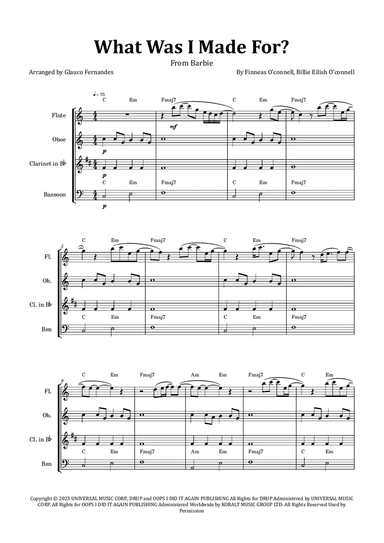 What Was I Made For?