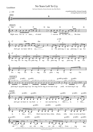 No Tears Left To Cry