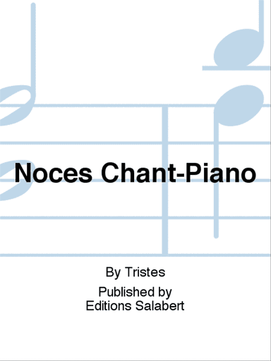 Noces Chant-Piano