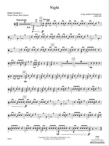 Night: 2nd Percussion
