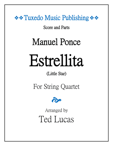 Estrellita (Little Star) SCORE and PARTS