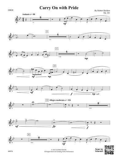 Carry On with Pride: Oboe