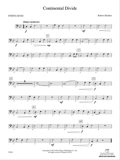 Continental Divide: (wp) String Bass