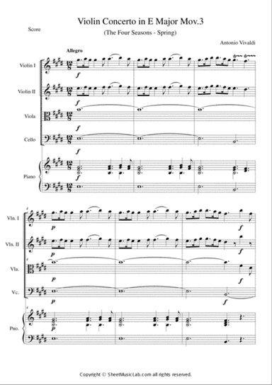 The Four Seasons - Spring 3rd Movement