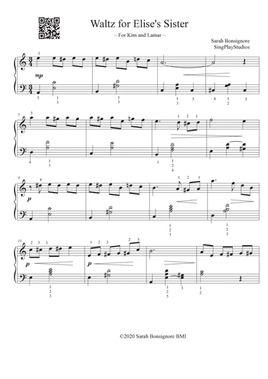 Waltz For Elise's Sister