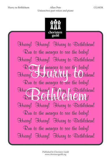 Hurry to Bethlehem