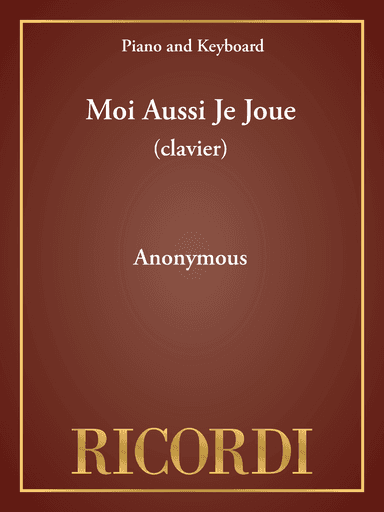 Moi Aussi Je Joue (clavier)